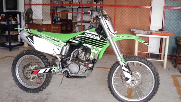 ขายโครงยืนkxf 05 เครื่องขี่ได้แรงดีตามปีเกิด เปิดราคา 55000