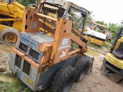 ขาย- รถตักล้อยาง อเนกประสงค์ ขนาดเล็ก TOYOTA: SGK6 - 10295 มือสองตรงจากญี่ปุ่น สภาพพร้อมใช้งาน