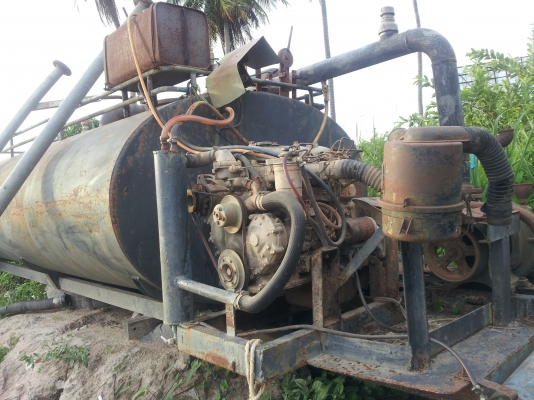 แท้งส์น้ำ 6,000 lit เครื่อง ไดฮัทสุ พร้อมขาตั้ง