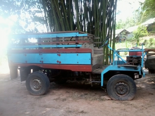 ขายรถอีแต๋น เครื่องคูโบต้า 11 แรง เครื่องดี มีคอกไม้ ราคาเบาๆต่อรองได้