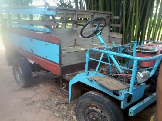 ขายรถอีแต๋น เครื่องคูโบต้า 11 แรง เครื่องดี มีคอกไม้ ราคาเบาๆต่อรองได้