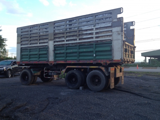 ขายลูกพ่วงดั๊มสามคานยาว7เมตรราคาถูกมากด่วนลงเล่มแล้ว