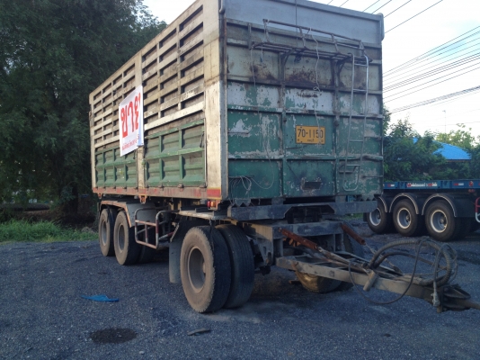 ขายลูกพ่วงดั๊มสามคานยาว7เมตรราคาถูกมากด่วนลงเล่มแล้ว