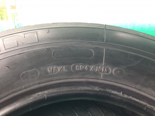 ขายด่วนยางMICHELIN-XCD-195R14 ปี2013 ของใหม่