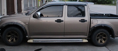 ขายคิ้วล้อ Dmax 4 ประตู ตัวแรก