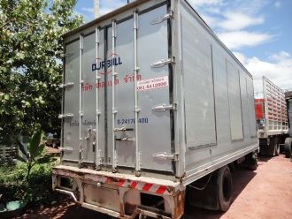 ขายตู้แห้ง ยกมาจาก NQR150 สวยมาก