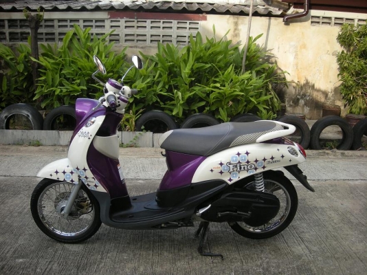 fino ปี2012 ไมค์แยก สีม่วงขาว เดิมๆ fino ปี2012 ไมค์แยก สีม่วงขาว เดิมๆ