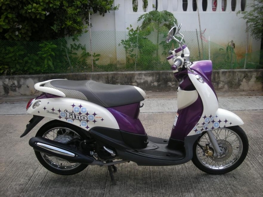 fino ปี2012 ไมค์แยก สีม่วงขาว เดิมๆ fino ปี2012 ไมค์แยก สีม่วงขาว เดิมๆ