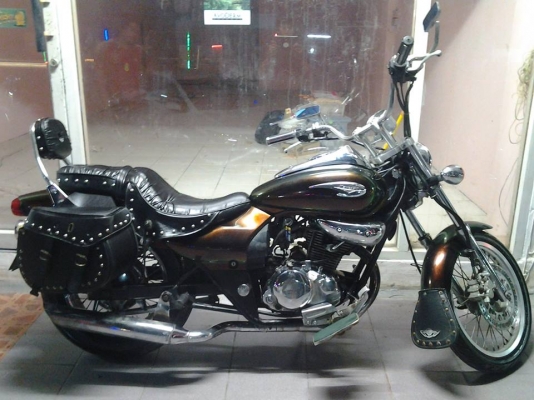 ขายรถสวย Kawasaki Boss 175 แต่งสไตล์ฮาเล่ย์ ขายถูก สนใจลดได้ ขายรถสวย Kawasaki Boss 175 แต่งสไตล์ฮาเล่ย์ ขายถูก สนใจลดได้