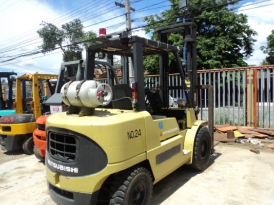 ละอองดาวแทรคเตอร์ ขายรถฟอร์คลิฟท์ mitsubishi  FG45T เก่านอก สภาพพร้อมใช้ราคาถูก