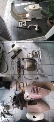 ขาย เวสป้าอิตาลี่ ทะเบียนโอน 3 คัน