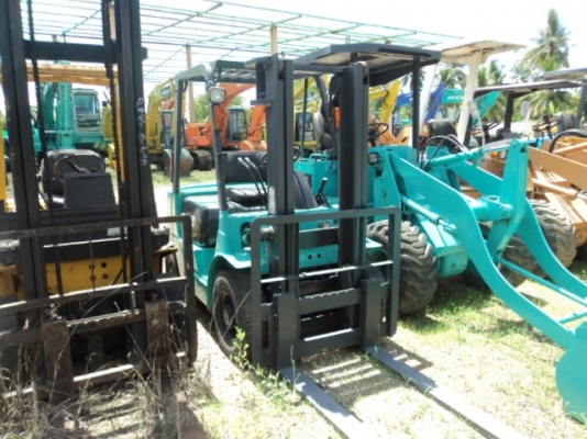 ละอองดาวแทรคเตอร์ ขายรถฟอร์คลิฟท์ mitsubishi FD20 MODEL AV 25430 เก่านอก สภาพพร้อมใช้ราคาถูก