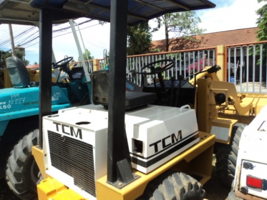ละอองดาวแทรคเตอร์ ขายรถตักล้อยาง TCM 808 เก่านอก สภาพพร้อมใช้ราคาถูก
