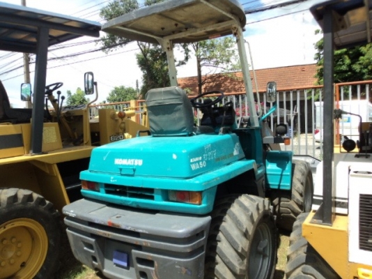 ละอองดาวแทรคเตอร์ ขายรถตักล้อยาง KOMATSU WA 50-3 เก่านอก สภาพพร้อมใช้ราคาถูก