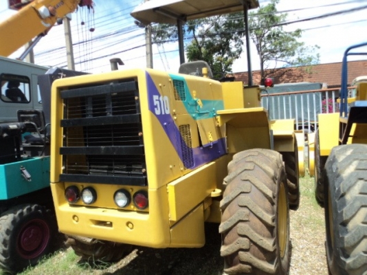 ละอองดาวแทรคเตอร์ ขายรถตักล้อยาง KOMATSU 510 เก่านอก สภาพพร้อมใช้ราคาถูก