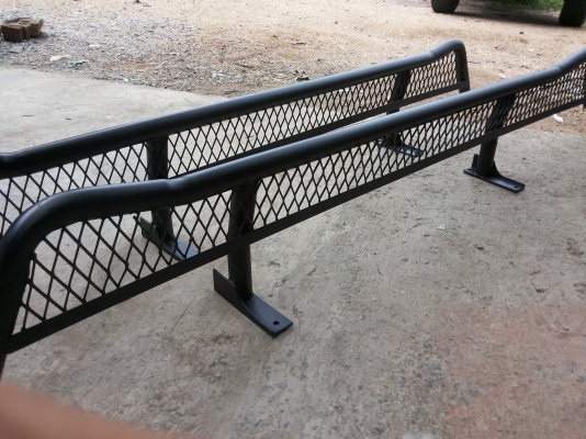 บันไดข้าง กันชน ตาข่าย