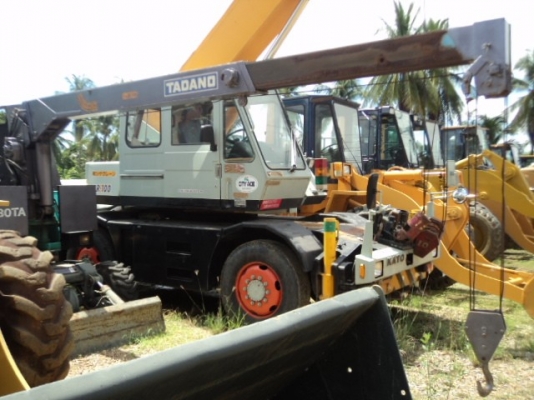 ละอองดาวแทรคเตอร์ ขายรถเครน KUBOTA KH12FD เก่านอก สภาพพร้อมใช้ราคาถูก