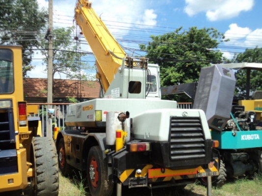 ละอองดาวแทรคเตอร์ ขายรถเครน KATO 10ตัน เก่านอก สภาพพร้อมใช้ราคาถูก