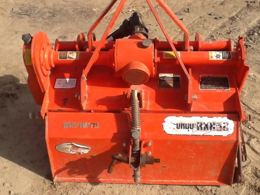 โรตารี่ตราช้าง RX85B พร้อมยอย สภาพ 80 เปอร์เซ็น..ปั่นพรวนดินในร่องอ้อย