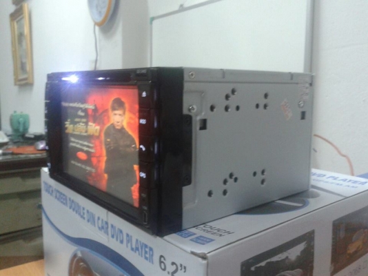 ขายวิทยุ2DIN 6.5นิ้วจอสัมผัสเล่นDVD CD VCD USB SDการ์ด บลูทูธ