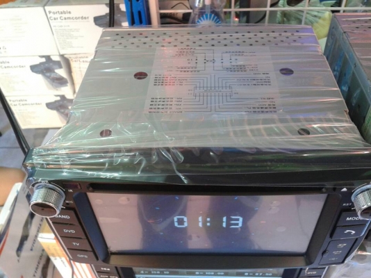 ขายวิทยุ2DIN 6.5นิ้วของใหม่จอสัมผัสเล่นDVD CD VCD USB SDการ์ด บลูทูธ