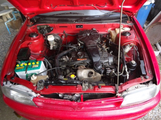 ขาย Mitsubishi lancer ecar สีแดง ราคา 49,000 บาท ++++++++