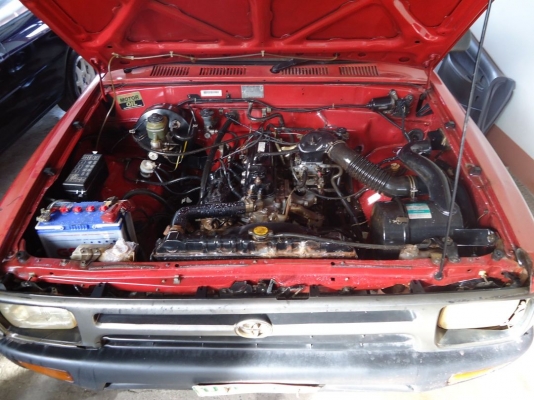 ขายรถกระบะ TOYOTA ไมตี้เอกซ์ หัวเดี่ยว สีแดง ราคา 78,000 บาท ++++++++