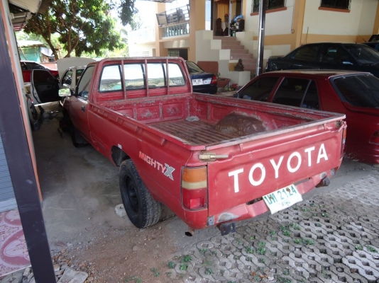 ขายรถกระบะ TOYOTA ไมตี้เอกซ์ หัวเดี่ยว สีแดง ราคา 78,000 บาท ++++++++