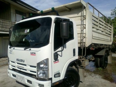 ISUZU หกล้อดัมพ์ NPR 150 แรง EURO3 ปี 52 กระบะดัมพ์ สามมิตร ยางดี วิ่ง 2XX,XXX  ขาย 1,000,000