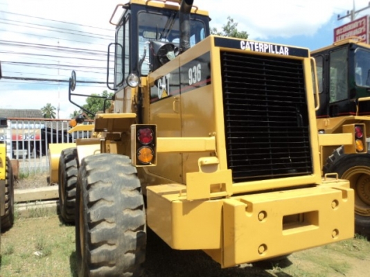 ละอองดาวแทรคเตอร์ ขายรถตักล้อยาง CAT 936 เก่านอก สภาพพร้อมใช้ราคาถูก