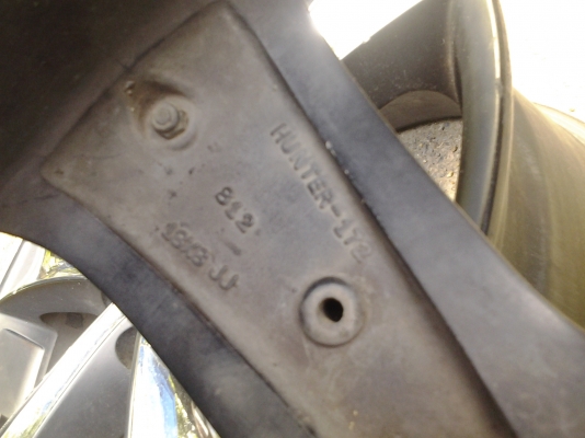 Hunter แม็กนอก หน้า18 หลัง19 พร้อมยางขายถูกๆ