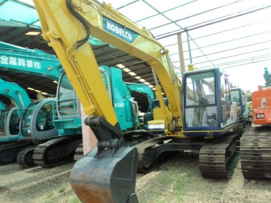 ละอองดาวแทรคเตอร์ ขายรถแบคโฮ KOBELCO SK120-3 เก่านอก สภาพพร้อมใช้ราคาถูก