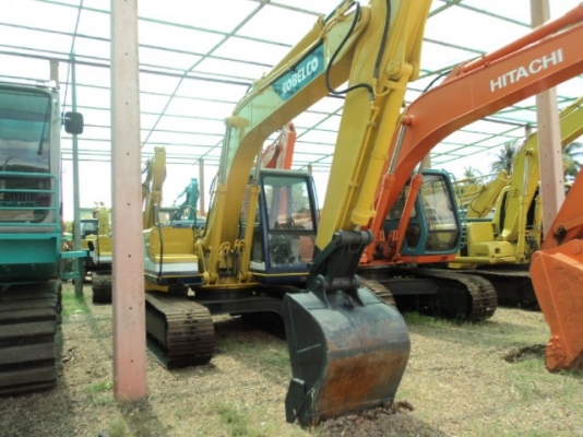 ละอองดาวแทรคเตอร์ ขายรถแบคโฮ KOBELCO SK120-3 เก่านอก สภาพพร้อมใช้ราคาถูก
