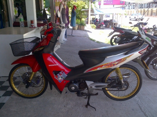 ขาย!เวฟ100ยูบ๊อก จัดสภาพ  รถแต่งสภาพโช๊คหน้าทอง ล้อทองคู่ ดุมล้อกลึง ปี51 รถเครื่องลูกโตดีแน่นๆ  ครั๊ชมือ พร้อมใช้ ทะเบียน+เอกสารโอน ภาษีไม่หมด