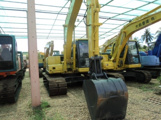 ละอองดาวแทรคเตอร์ ขายรถแบคโฮ KOMATSU PC120-6 เก่านอก สภาพพร้อมใช้ราคาถูก