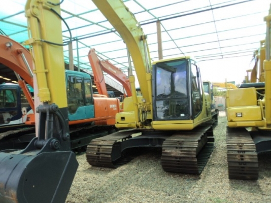 ละอองดาวแทรคเตอร์ ขายรถแบคโฮ KOMATSU PC120-6 เก่านอก สภาพพร้อมใช้ราคาถูก