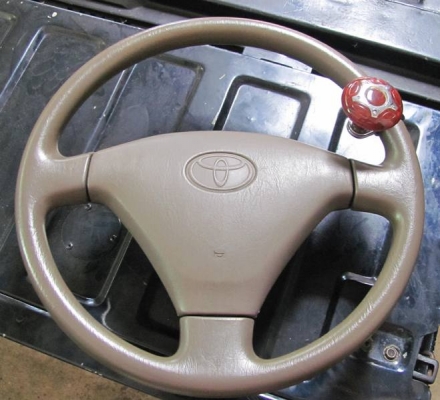 พวงมาลัย โตต้า+มือควงสวยๆ