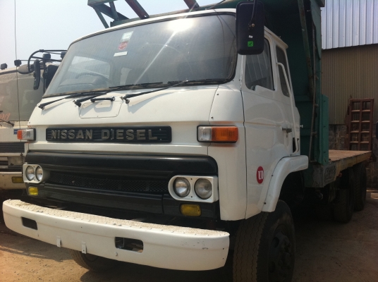 NISSAN ND CW30 เทเลอร์ เลขเครื่อง PE6-024499 เลขตัวรถ CW30M-00329 หางปลาไฮโดรลิค เครื่องดี คัสซีสวยมาก ทะเบียนพร้อมโอน