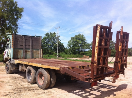 NISSAN ND CW30 เทเลอร์ เลขเครื่อง PE6-024499 เลขตัวรถ CW30M-00329 หางปลาไฮโดรลิค เครื่องดี คัสซีสวยมาก ทะเบียนพร้อมโอน