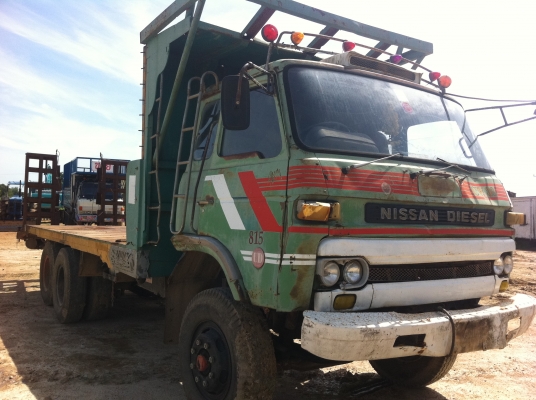 NISSAN ND CW30 เทเลอร์ เลขเครื่อง PE6-024499 เลขตัวรถ CW30M-00329 หางปลาไฮโดรลิค เครื่องดี คัสซีสวยมาก ทะเบียนพร้อมโอน