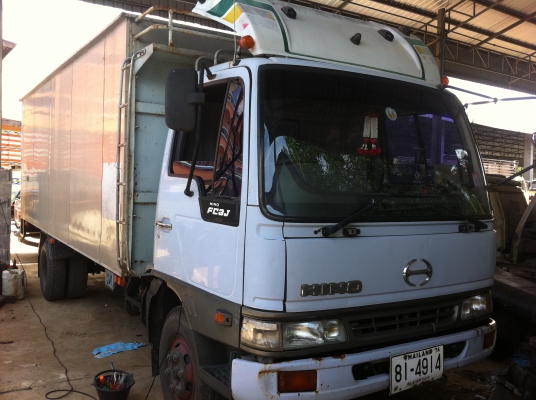 HINO FC (165 แรงม้า) คัสซีสวย ช่วงล่างใหญ่ F หน้า-หลัง ยางดี 6 เส้น ทะเบียนพร้อมโอน