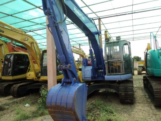 ละอองดาวแทรคเตอร์ ขายรถแบคโฮ KOMATSU PC128 US-2 เก่านอก สภาพพร้อมใช้ราคาถูก