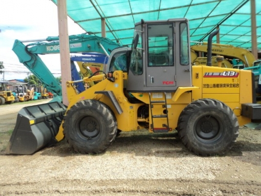 ละอองดาวแทรคเตอร์ ขายรถตักล้อยาง TCM L13-3 เก่านอก สภาพพร้อมใช้ราคาถูก