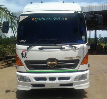 HINO MEGA 170 Hp ดั้มพ์สามมิตร ปี51 เลขไมล์ 58000 โล (ทีมงานรถคุณภาพ)