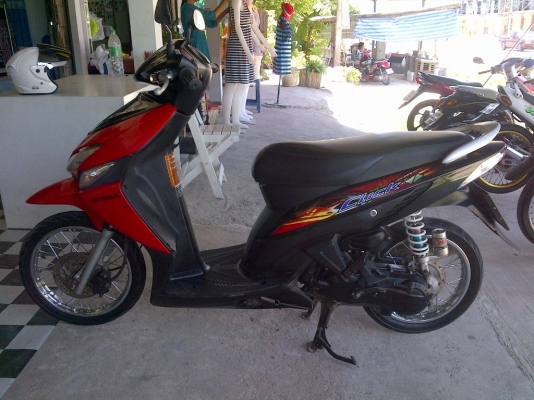 ขาย!ฮอนด้าคลิ๊ก ปี50 รถเครื่องเดิมแน่นๆ พร้อมใช้ ทะเบียน+เอกสารโอน ภาษีไม่หมด 088-2197709