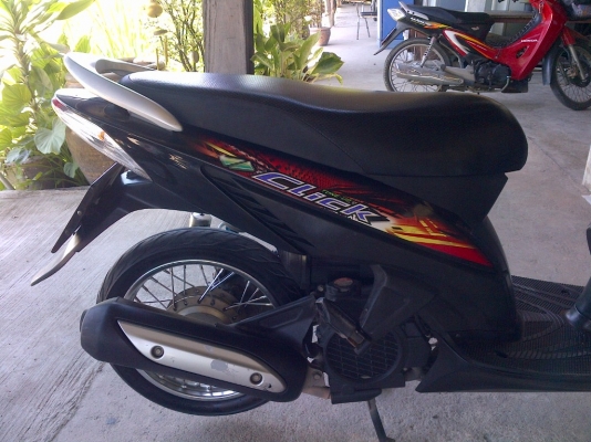 ขาย!ฮอนด้าคลิ๊ก ปี50 รถเครื่องเดิมแน่นๆ พร้อมใช้ ทะเบียน+เอกสารโอน ภาษีไม่หมด 088-2197709