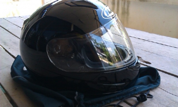 ขาย หมวก HJC CL-15 size M สีดำเงา ชิวใส สภาพใหม่ 95\% ใส่ออกทริป 2 ครั้ง 3,500.- มีถุงให้ด้วย tee 0840031815