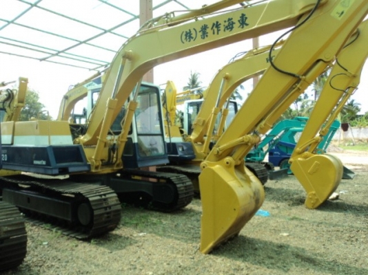 ละอองดาวแทรคเตอร์ ขายรถแบคโฮ KOMATSU PC120-3 เก่านอก สภาพพร้อมใช้ราคาถูก