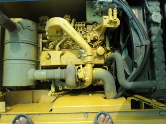 ละอองดาวแทรคเตอร์ ขายรถแบคโฮ KOMATSU PC100-5 เก่านอก สภาพพร้อมใช้ราคาถูก