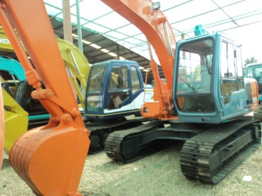 ละอองดาวแทรคเตอร์ ขายรถแบคโฮ HITACHI EX120-3 เก่านอก สภาพพร้อมใช้ราคาถูก